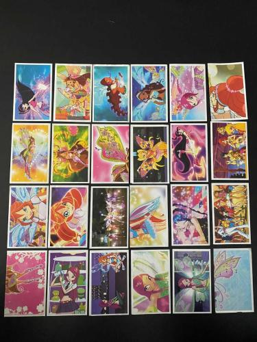 Winx Club 4 2009 Believix Panini Stickerları - 24 Sticker Lot