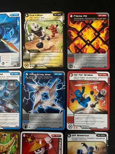 LEGO Ninjago Oyun Kartları - 10 Kart Lot