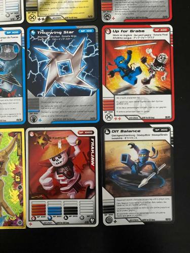 LEGO Ninjago Oyun Kartları - 10 Kart Lot