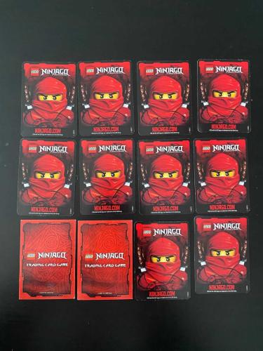 LEGO Ninjago Oyun Kartları - 10 Kart Lot