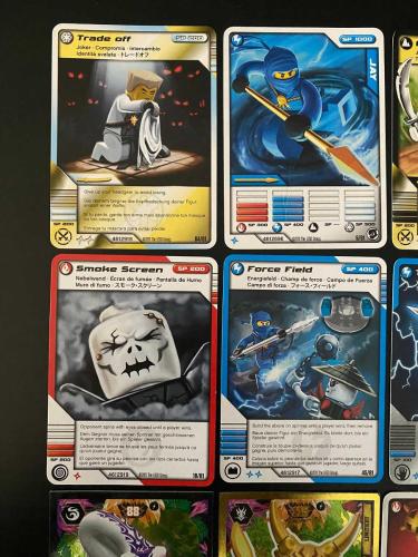 LEGO Ninjago Oyun Kartları - 10 Kart Lot