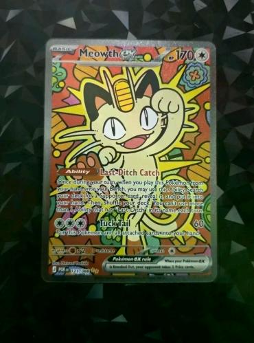 Meowth ex 121/088 Pokemon Kart