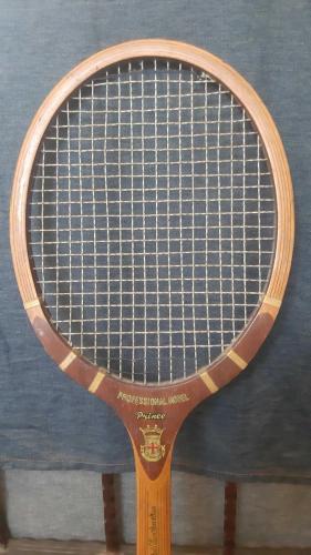 Vintage Ahşap Tenis Raketi