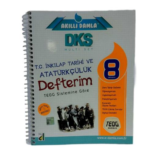 8.SINIF TC.İNKILAP TARİHİ VE ATATÜRKÇÜLÜK DEFTERİM AKILLI DEFTER