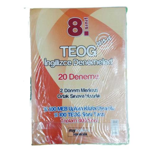 8.SINIF İNGİLİZCE DENEMELERİ 20 DENEME