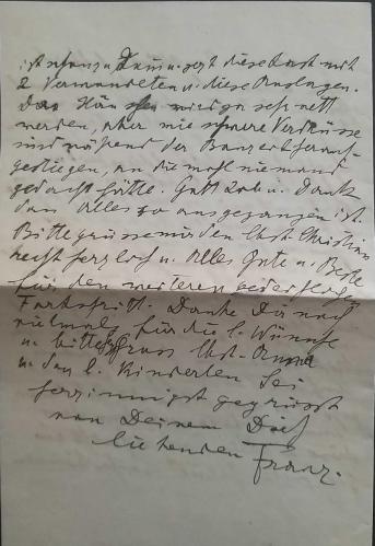 Avusturya 1917  Feldpost Askeri ZARF içinde 4 sayfa mektubu ile ,  Nadir
