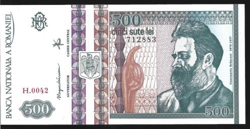 ** ROMANYA ( 500 * LEİ ) 1992 - ÇİL