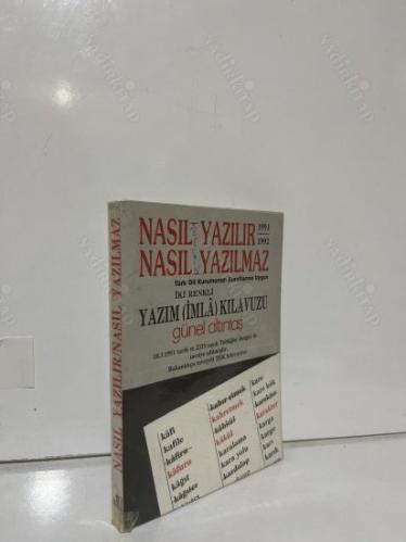 nasıl yazılır nasıl yazılmaz iki renkli yazım (imla) lılavuzu (tdk kurallarına uygun)