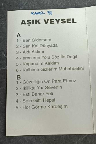 AŞIK VEYSEL * AŞIK VEYSEL (BEN GİDERSEM SEN KAL DÜNYADA) * KASET