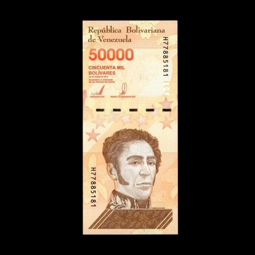 VENEZUELA (2019) - 50.000 Bolivares (ÇİL 10/10)
