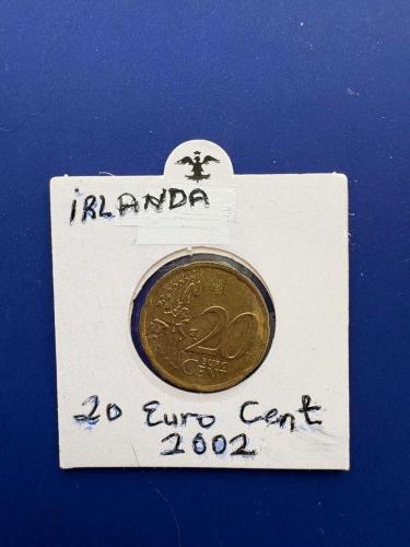 İRLANDA 20 EURO CENT 2002 (KAPAMALI)