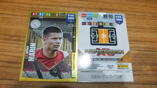 2020 Panini FIFA 365 Razvan Marin AFC Ajax Impact Signing Kart No:284