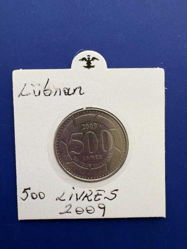 LÜBNAN 500 LİVRES 2009 (KAPAMALI)