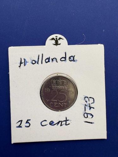 HOLLANDA 25 CENT 1973 (KAPAMALI)