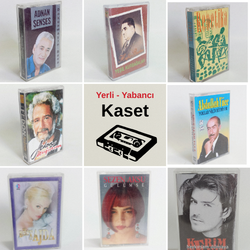 Yerli ve Yabancı Müzik Kasetleri Müzayedesi