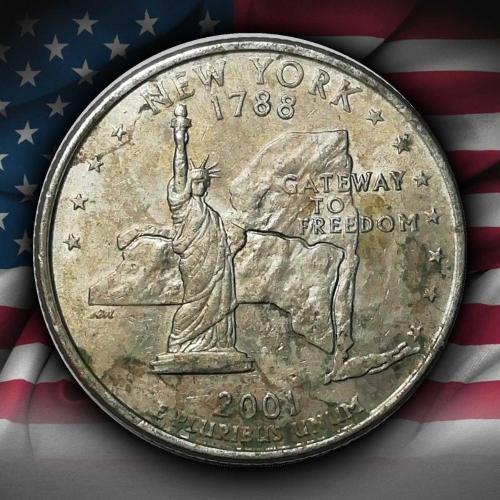 ABD 2001 YILI ¼ Dolar New York ÇÇT