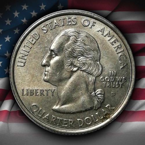 ABD 2001 YILI ¼ Dolar North Carolina ÇİLALTI