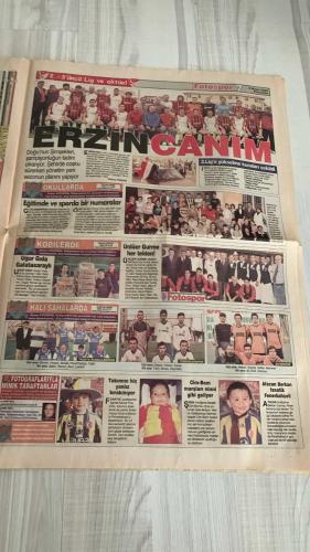 FOTOSPOR SPOR GAZETESİ - TURKISH NEWSPAPER - DOĞUM GÜNÜ HEDİYESİ  - EKSİKSİZ TAM TAKIM GAZETE -  4 MAYIS 2006 PERŞEMBE BEŞİKTAŞ - FENERBAHÇE - TÜRKİYE KUPASI ŞAMPİYONU - EZELİ RAKİBİ FENERBAHÇE’Yİ İZMİR ATATÜRK STADI’NDA TÜMER (2) VE GÖKHAN GÜLEÇ’İN GOLLERİYLE 3-2 MAĞLUP EDEN BEŞİKTAŞ KUPAYI 8 YIL SONRA MÜZESİNE GÖTÜRDÜ - KARAKARTAL HAKKINI ALDI - MÜTHİŞ BİR ZAFER - BRAVO BEŞİKTAŞ ÜZÜLME FENER - ALSANCAK SOHBETLERİ - KARTAL İÇİN SADECE KUPA - FENER TELAŞA DÜŞTÜ - TAVLADA FENER KAZANDI  CORDOBA - GÖKHAN ZAN - KORAY - İBRAHİM ÜZÜLMEZ - İBRAHİM TORAMAN - OKAN - KLEBERSON - TÜMER METİN - MEHMET SEDEF - BOBO - GÖKHAN GÜLEÇ - MEHMET YOZGATLI - SEMİH ŞENTÜRK - CHRISTOPH DAUM - JEAN TIGANA - CELAL KOLOTOĞLU - ERGUN HİÇYILMAZ - GÖKHAN GÜÇKAYA