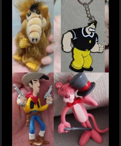 Nadir zor bulunur set Red Kit pembe panter uzaylı alf Kabasakal koleksiyon nostalji tasarım dekor hediye vintage retro aksesuar reklam promosyon minyatür diorama maskot süs