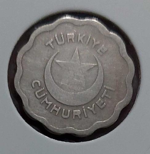 1939 1 KURUŞ PAPATYA (TIRTIKLI) NİKEL ORİJİNAL ÇOK ÇOK TEMİZ P3HH2B NADİR