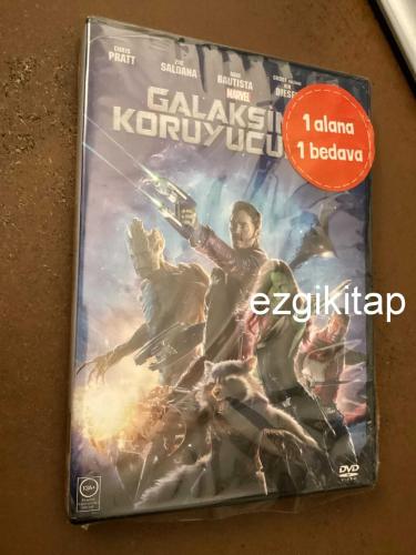 galaksinin koruyucuları dvd (ambalajı açılmamış) chris pratt zoe saldana dave bautista vin diesel (guardians of the galaxy)