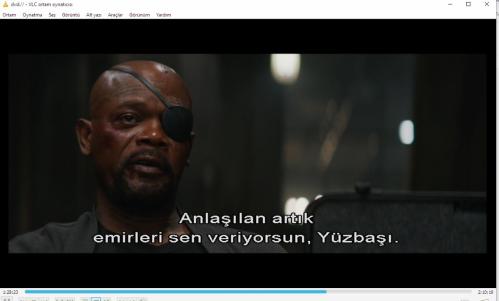 kaptan amerika  dvd (PC'de  denenmiştir/izlenmiştir) kış askeri (chris evans scarlett johansson robert redford samuel jackson) captain america