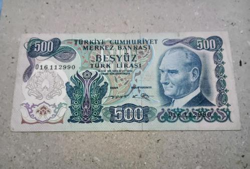 6. Emisyon 500 lira
