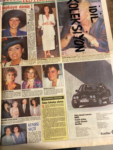 SABAH YILDIZI 2 AKTÜELİTE VE MAGAZİN GAZETESİ - DOĞUM GÜNÜ HEDİYESİ (TURKİSH - NEWSPAPER) - 8 HAZİRAN 1986 - TAM TAKIM 8 SAYFADIR -Hülya-Hülya Avşar-Selim-Gülşah-Melek Hanım-Sibel Savcı-Emanuella-Helga-Aysu Er-Dr. Hans Ayberk-Selma Poyraz-Sema Poyraz-Tarık Tarcan-Fatma Girik-Türkan Şoray-Fatma Girik-Georgia Karraka-Rujin-Evet Carrera-Ayşe Ünlütuna-Semra Yılmaz-Hülya Hayat-Necdet Tunç-İlhan Cavcav-Rıdvan Dilmen-Menduh Taşa-Betül Mardin-Nil Bilir-Meral İlker Divanı-Nur Evliyagil-Fikret Evliyagil-Ayşe Beyazıt-Bercis Morova-Mişlin Morova-Mehmet İnos-Kunt-Minur Hamamcıoğlu-Suna Kıraç-Doğan Gönü-Pekin Baran-Abdullah Acar-Berim-Şeref Has-Nilgün-Hans Ayberg-Doc. Dr. Hans Ayberg-Neşe Karaböcek-Attila Yelken-Ruşen Hakkı-Selim Sırrı Tarcan-Murat Başesgioğlu-Mustafa Denizli-Ali Şen-Meral Denizli-Sabri Kiraz-Mehmet Ali Erbil-Erol Pekcan-Müslüm Demirci-İbrahim Tatlıses-Nokta Dergisi-SABAH YILDIZI-Mutluluk tablosu-Daha dün gibi-Albümlerden bir yaprak-Bir gecelik köylüler-Amerikalı Türkmen-İtalyan Ema