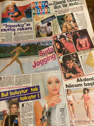 SABAH YILDIZI 2 AKTÜELİTE VE MAGAZİN GAZETESİ - DOĞUM GÜNÜ HEDİYESİ (TURKİSH - NEWSPAPER) - 8 HAZİRAN 1986 - TAM TAKIM 8 SAYFADIR -Hülya-Hülya Avşar-Selim-Gülşah-Melek Hanım-Sibel Savcı-Emanuella-Helga-Aysu Er-Dr. Hans Ayberk-Selma Poyraz-Sema Poyraz-Tarık Tarcan-Fatma Girik-Türkan Şoray-Fatma Girik-Georgia Karraka-Rujin-Evet Carrera-Ayşe Ünlütuna-Semra Yılmaz-Hülya Hayat-Necdet Tunç-İlhan Cavcav-Rıdvan Dilmen-Menduh Taşa-Betül Mardin-Nil Bilir-Meral İlker Divanı-Nur Evliyagil-Fikret Evliyagil-Ayşe Beyazıt-Bercis Morova-Mişlin Morova-Mehmet İnos-Kunt-Minur Hamamcıoğlu-Suna Kıraç-Doğan Gönü-Pekin Baran-Abdullah Acar-Berim-Şeref Has-Nilgün-Hans Ayberg-Doc. Dr. Hans Ayberg-Neşe Karaböcek-Attila Yelken-Ruşen Hakkı-Selim Sırrı Tarcan-Murat Başesgioğlu-Mustafa Denizli-Ali Şen-Meral Denizli-Sabri Kiraz-Mehmet Ali Erbil-Erol Pekcan-Müslüm Demirci-İbrahim Tatlıses-Nokta Dergisi-SABAH YILDIZI-Mutluluk tablosu-Daha dün gibi-Albümlerden bir yaprak-Bir gecelik köylüler-Amerikalı Türkmen-İtalyan Ema