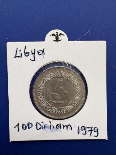 LİBYA 100 DİRHAM 1979 (KAPAMALI)