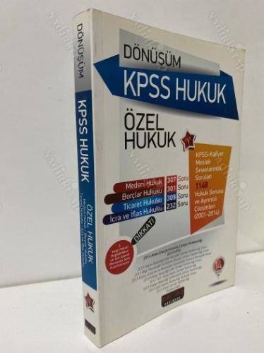 Dönüşüm Kpss Hukuk -Özel Hukuk Cilt 1 14.baskı