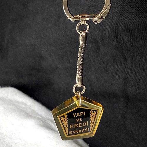 1970 Yapı Kredi Bankası Akrilik Anahtarlık