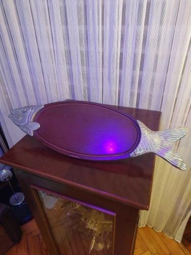 Ahşap Balık Servis Tabağı