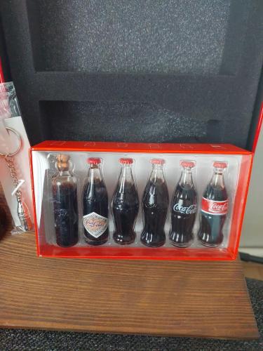 Coca-Cola Şişe ve Anahtarlık Seti