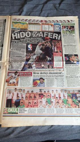 ONİKİNCİ ADAM SPOR GAZETESİ TURKISH NEWSPAPER - DOĞUM GÜNÜ HEDİYESİ   TAM TAKIM EKSİKSİZ GAZETE  16 MART 2007 -  HASAN İLE NECATİ'Yİ KADRO DIŞI BIRAKTI: GİTMİYORUM  - %51 FENERBAHÇE %49 BEŞİKTAŞ  - ÜMİT KARAN'IN TERCİHİ FENERBAHÇE  - NASIL FUTBOLCU OLUNUR?  - RIBERY İYİ Kİ GELDİ  - 35'LİK ERGÜN'E HOCALIK TEKLİFİ  - FORMULA 1'DE TOZU DUMANA KATACAKLAR  - HİDO VE MEMO'NUN NBA ZAFERİ  - GÖKHAN ZAN, YÖNETİCİ CELAL KOLOT'UN ÜSTÜNE YÜRÜDÜ  - MAMI'NİN FİYATI 350 BİN EURO  - ÖZAYDINLI VE CARLOS BULUŞUYOR  - LUGANO SAVAŞI: REAL MADRID VE BARCELONA PEŞİNDE  - ZICO UMUDUNU ALEX'E BAĞLADI  - ÖNDER TURACI'YA HAMBURG KANCASI - ERİK GERETS - HASAN ŞAŞ - NECATİ ATEŞ - ÜMİT KARAN - FATİH TERİM - ERTUĞRUL AKBAY - AYHAN AKMAN - MEHMET YOZGATLI - ÖZHAN CANAYDIN - RIBERY - ERGÜN PENBE - ADNAN SEZGIN - HAKAN ŞÜKÜR - AYKUT ERÇETİN - OKAN BURUK - FERNANDO ALONSO - KIMI RAIKKONEN - MICHAEL SCHUMACHER - MEHMET OKUR - HİDAYET TÜRKOĞLU - OKTAY MAHMUDİ - CENK AKYOL - DAMIR MRSIC - GÖKHAN ZAN ŞEKİP MOSTUROĞLU -