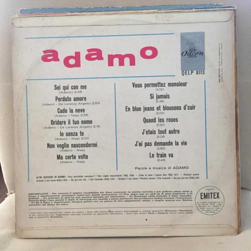 Adamo - Adamo / Italy 1964 / LP / *Pop*