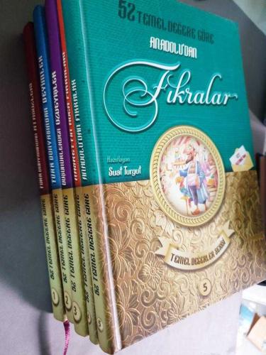 52 TEMEL DEĞERE GÖRE 5 KİTAP TAKIM / Atasözleri, Deyimler, Özdeyişler,  Nasreddin Hoca Fıkraları, Anadolu'dan Fıkralar