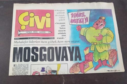 Çivi :  Mizah Gazetesi (Sayı 4 (22-28 Haziran 1978): 