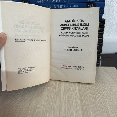 ATATÜRK'ÜN ASKERLİKLE İLGİLİ ÇEVİRİ KİTAPLARI