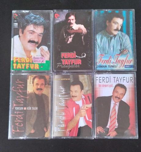 Ferdi Tayfur 6 adet Kaset