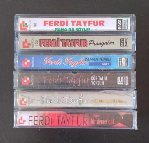 Ferdi Tayfur 6 adet Kaset