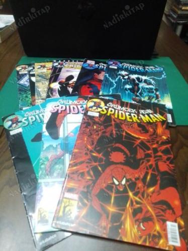 ÖRÜMCEK ADAM / SPIDER-MAN - SAYI : 8 9 10 11 12 13 14 15 16 ( 9 sayı takım 2003 yılından )