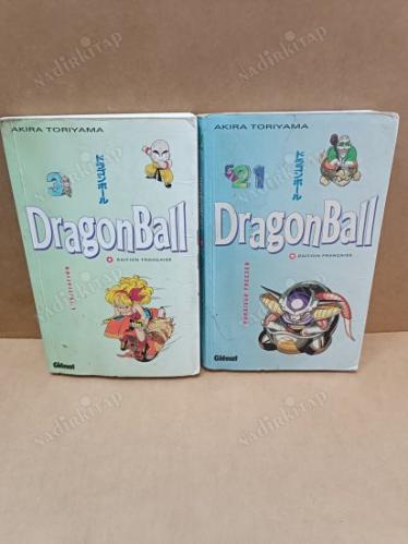 DRAGONBALL VOL.21 ve DRAGONBALL VOL: 3 açıklamayı okuyunuz.