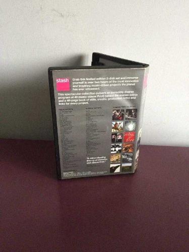 Dvd Stash 1 Music Videos Sınırlı Baskı 2 Disk Seti - 40 Müzik Videosu ve Özel İçerikler ile Müzik Dünyasının Zirvesine Yolculuk Madonna The Horrors Constantines Justin Timberlake U2