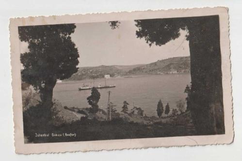 OSMALI DÖNEMİ İSTANBUL HALİÇ GÖRSELLİ AMERİKA BASKI NADİR KARTPOSTAL