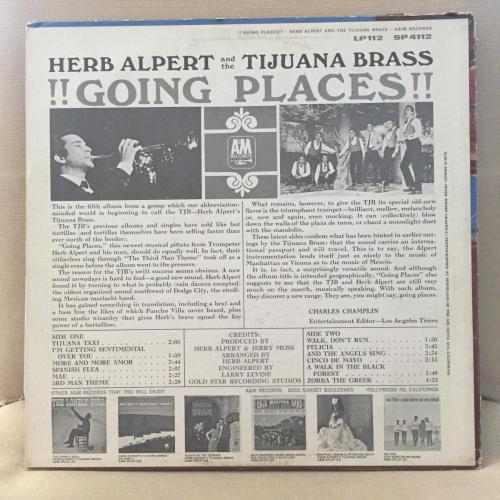 Herb Alpert And The Tijuana Brass - !!Going Places!! / US 1965 / *Latin Jazz*