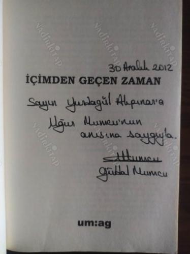 İÇİMDEN GEÇEN ZAMAN (İMZALI İTHAFLI )
