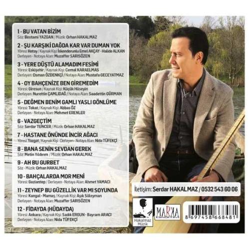 orhan hakalmaz bu vatan bizim 2018 cd -cd BASKISI TÜKENDİ-AMBALAJINDA CD