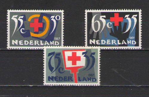 Hollanda 1987 - Kızılhaç - MNH