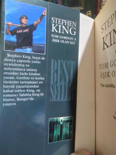 TOM GORDON'a AŞIK OLAN KIZ .. The Girl Who Loved Tom Gordon ©1999.. Stephen King.. (İLK baskı-2000).. şömiz kapak